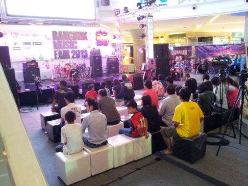 บรรยากาศงาน Bangkok Music Fair 2013