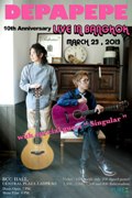 Depapepe 10th Anniversary Live in Bangkok with special Singular (Concert Depapepe)